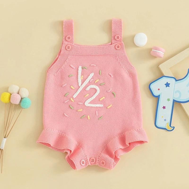 1 + 1 1/2 birthday onesies - basil boutique