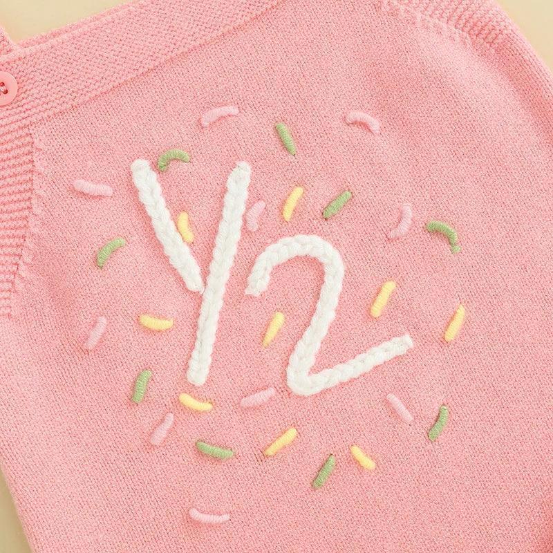 1 + 1 1/2 birthday onesies - basil boutique