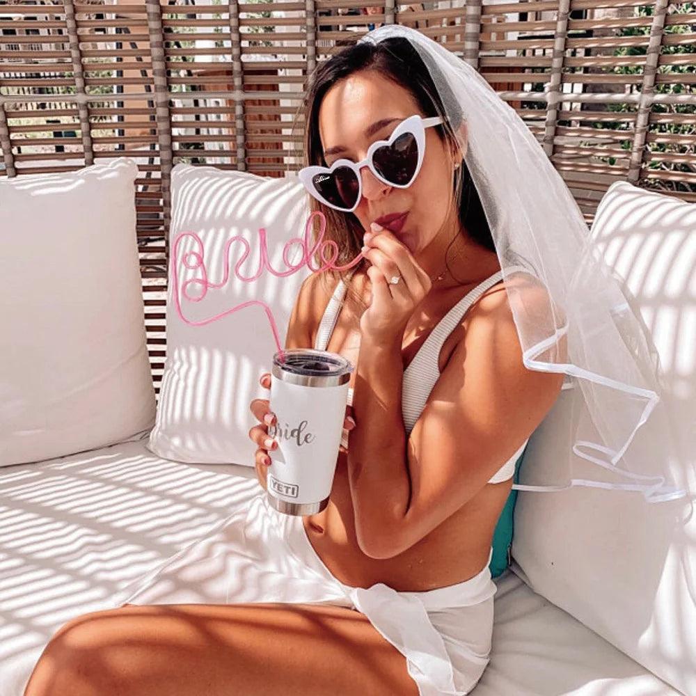 personalized heart sunglasses - basil boutique