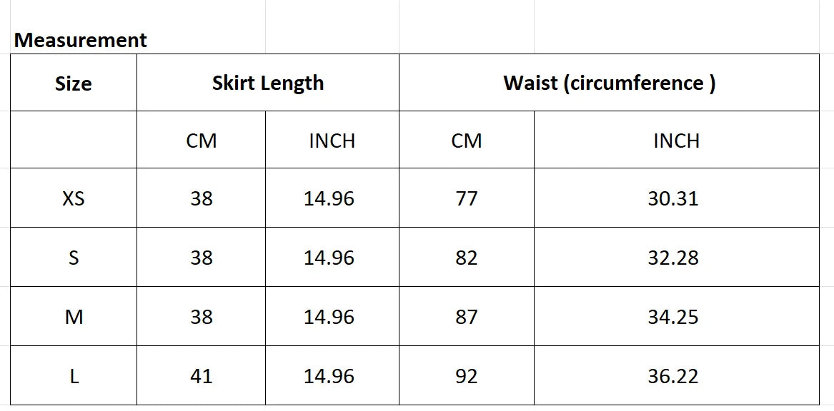 rainbow metallic skirt