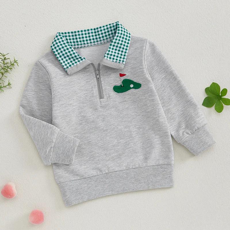 golf kids quarter zip sweatshirts