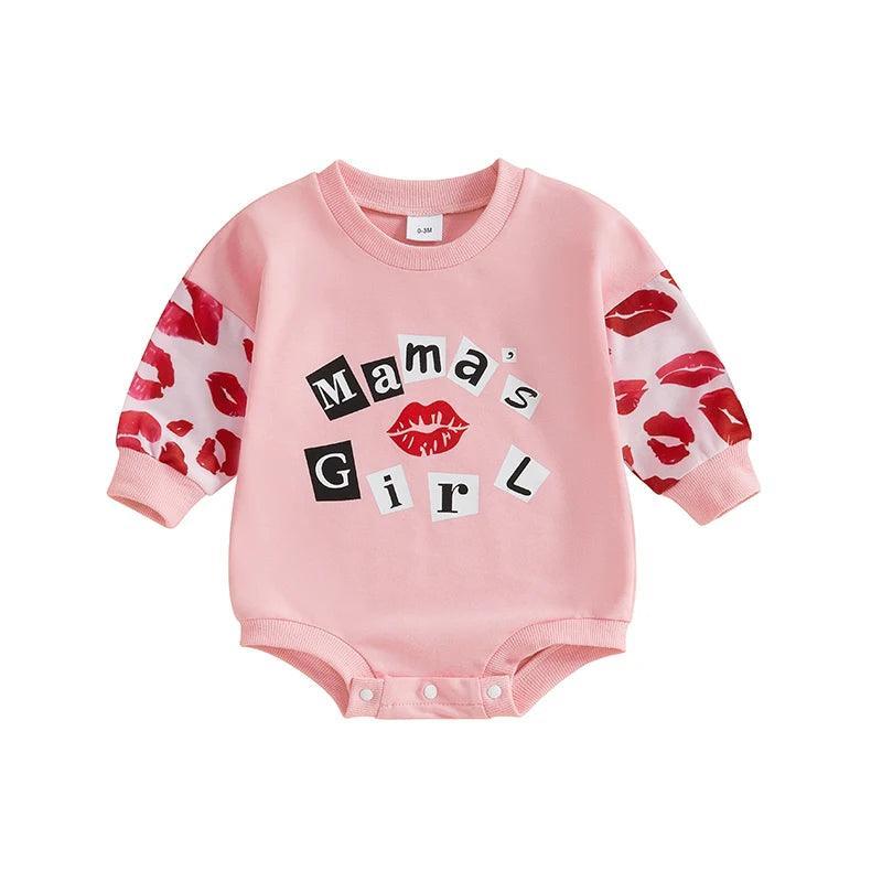 daddy's + mama's girl mean girls onesie
