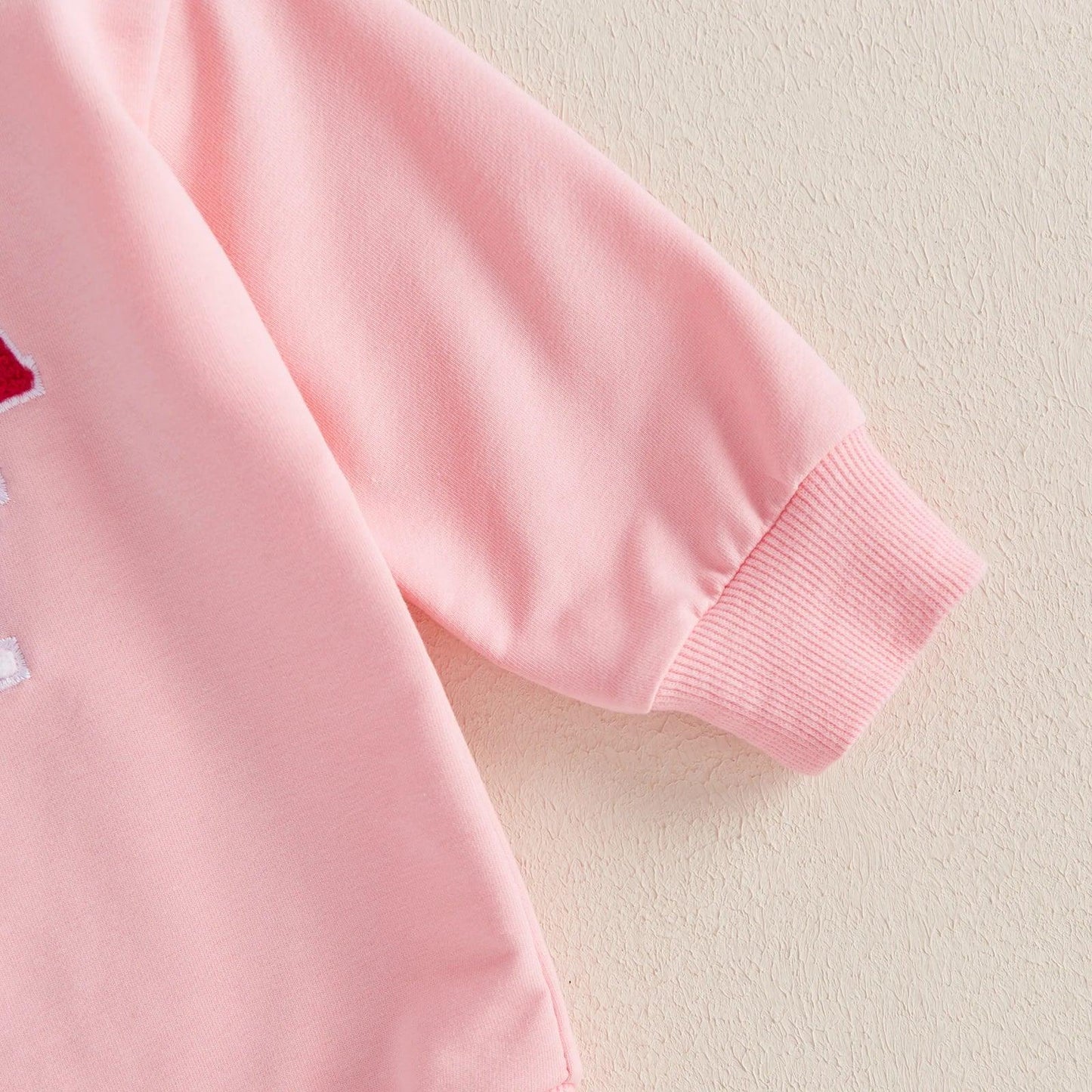 santa baby bow onesie - basil boutique