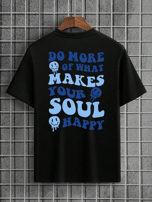 do more of what makes you happy t-shirt - basil boutique