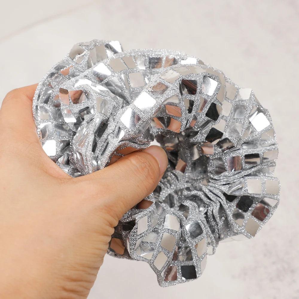 disco ball scrunchies - basil boutique