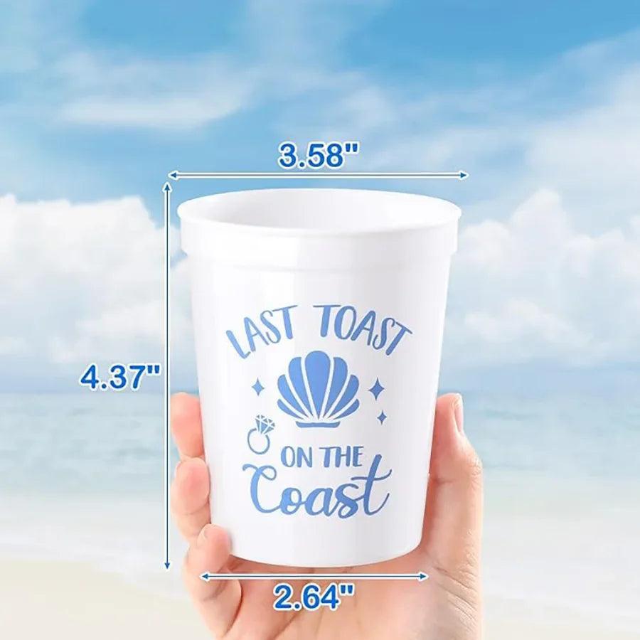 last toast on the coast party cups - basil boutique