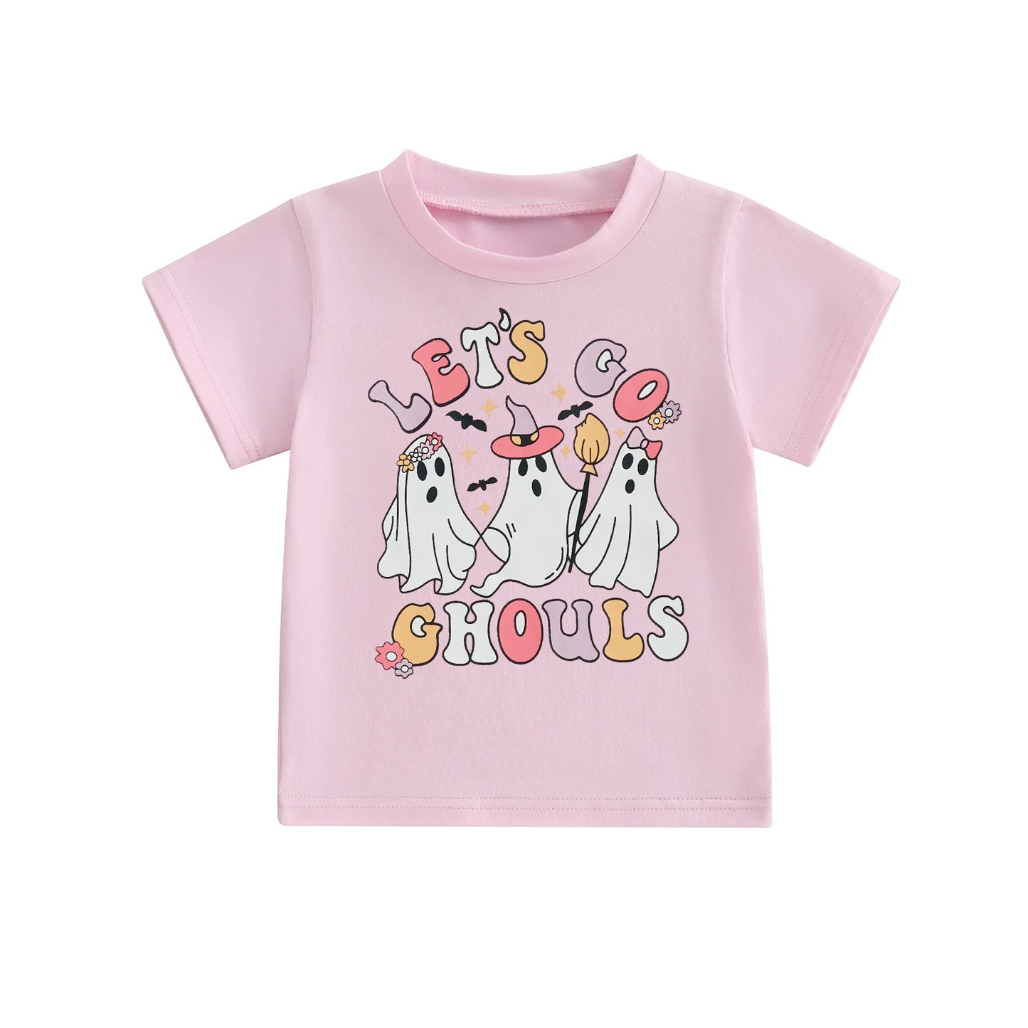 let's go ghouls kids t-shirt