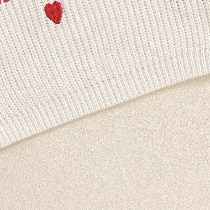 love is all you need kids knit crew sweater