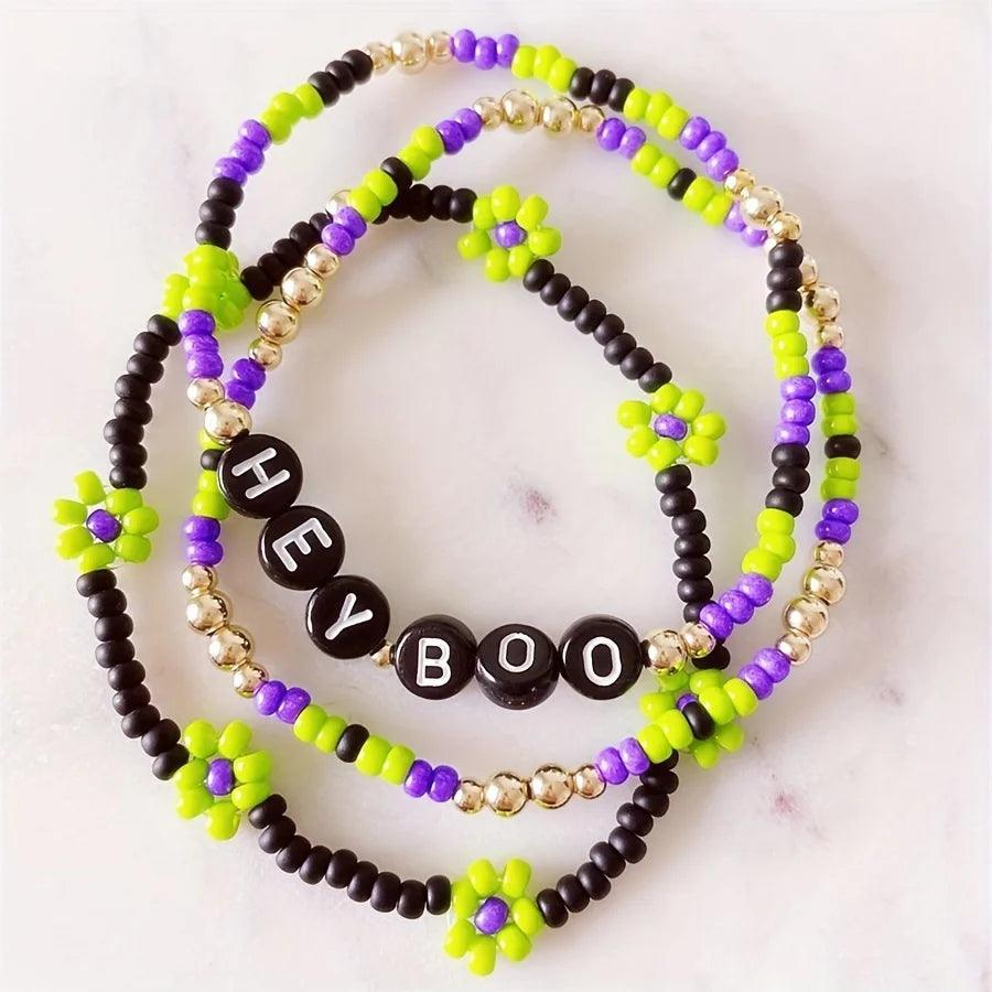 halloween bracelet sets - basil boutique