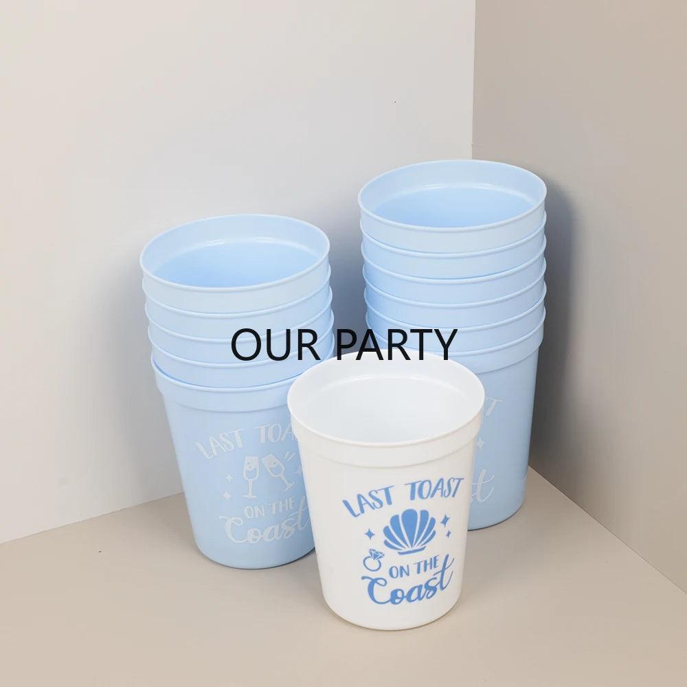 last toast on the coast party cups - basil boutique