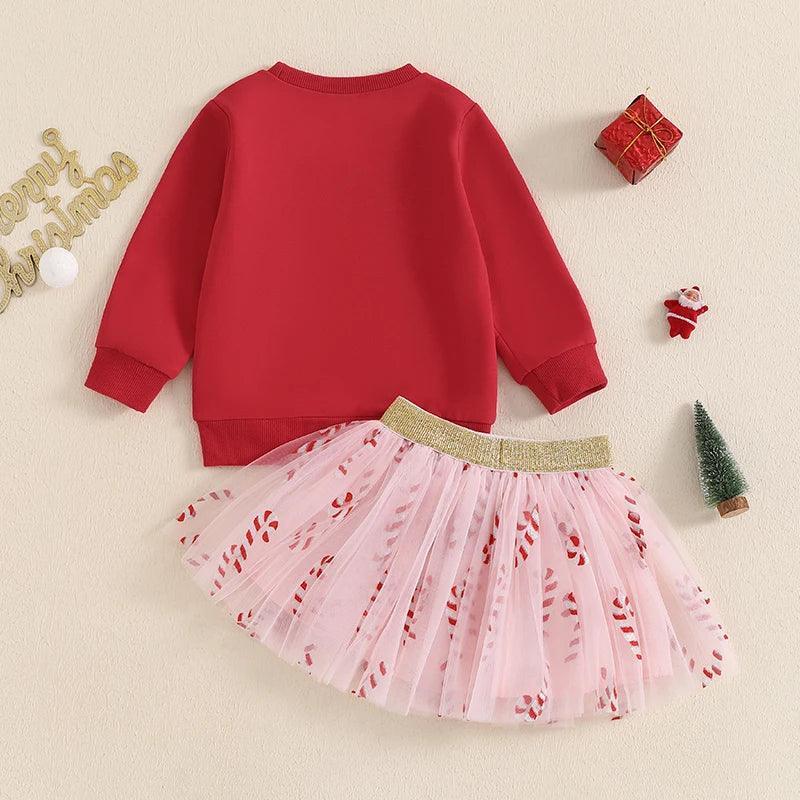 christmas crew kids outfit - basil boutique