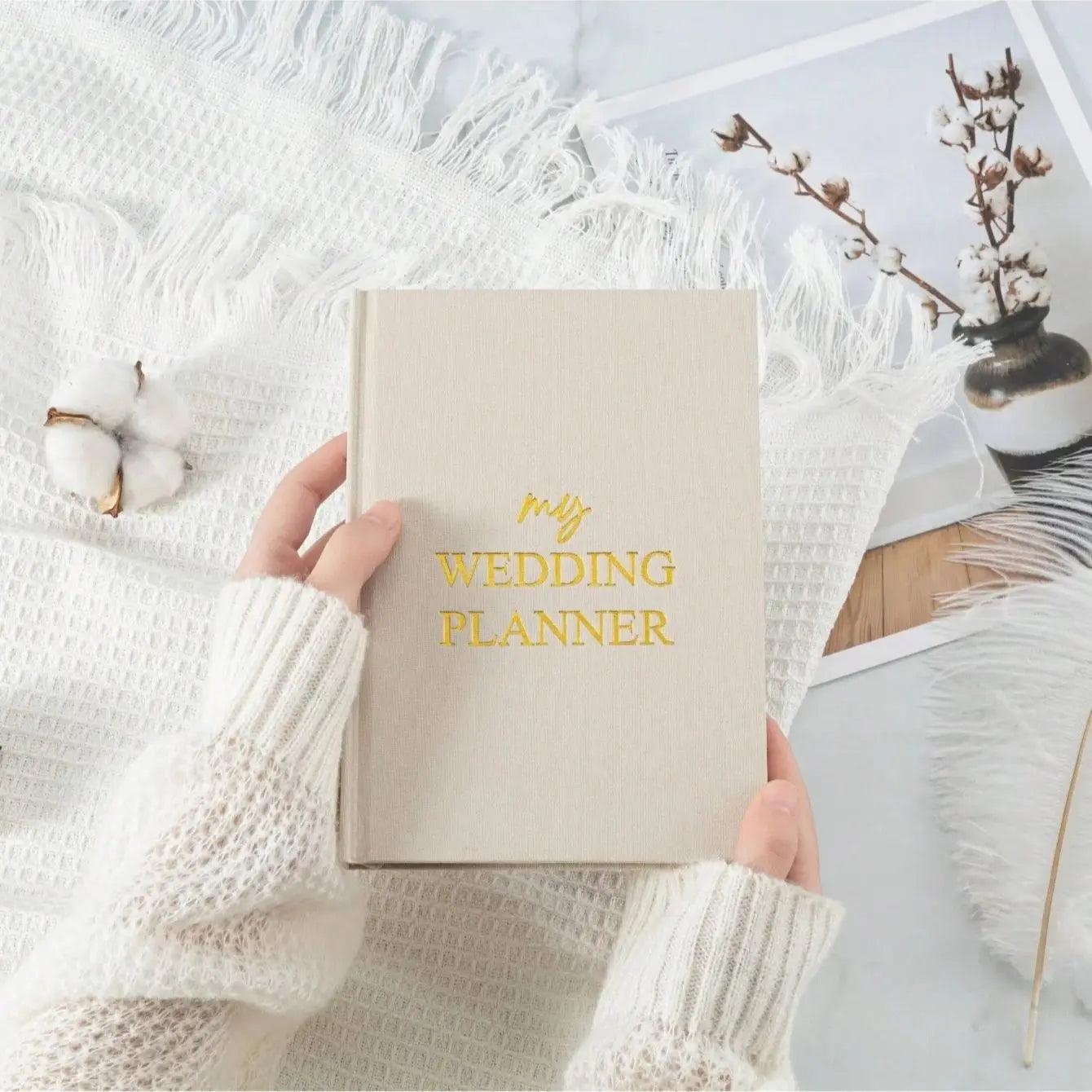 the wedding planner checklist hardcover notebook