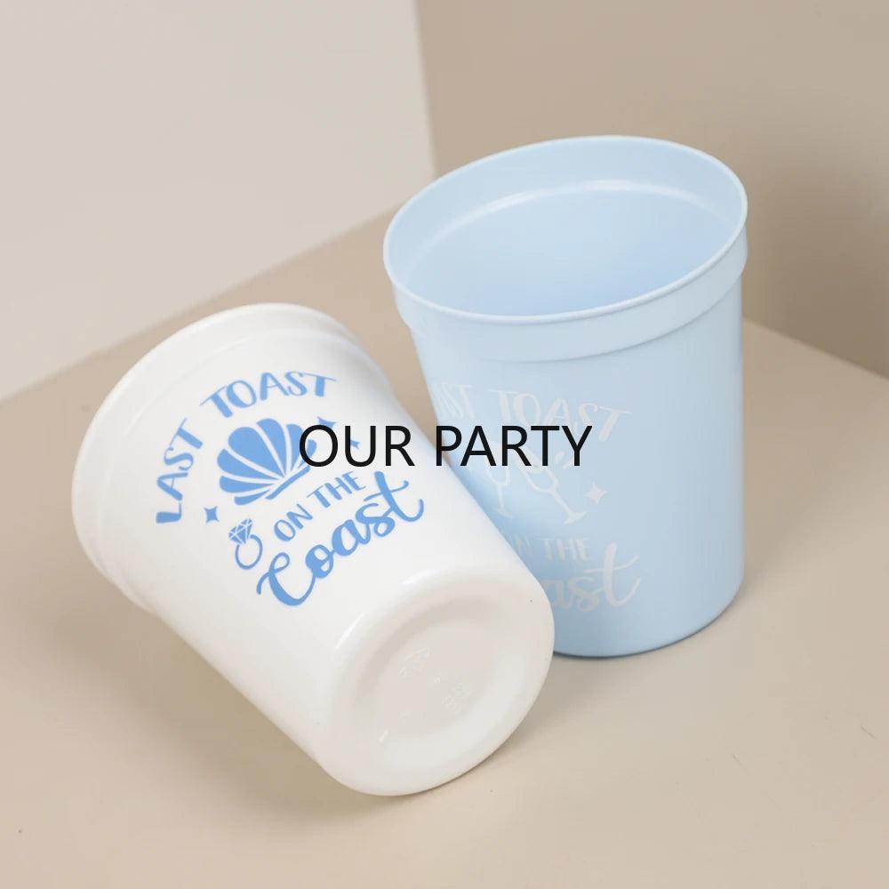 last toast on the coast party cups - basil boutique