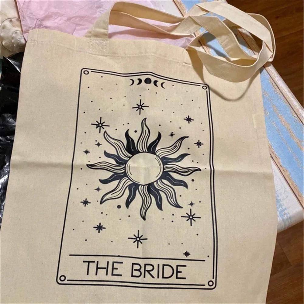 personalized celestial bridal party bags - basil boutique