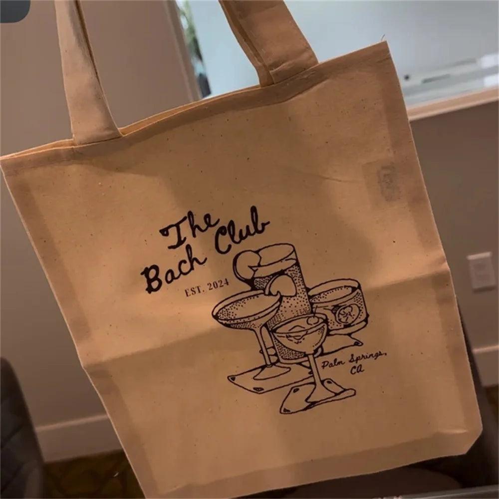 personalized the bach club tote bag - basil boutique