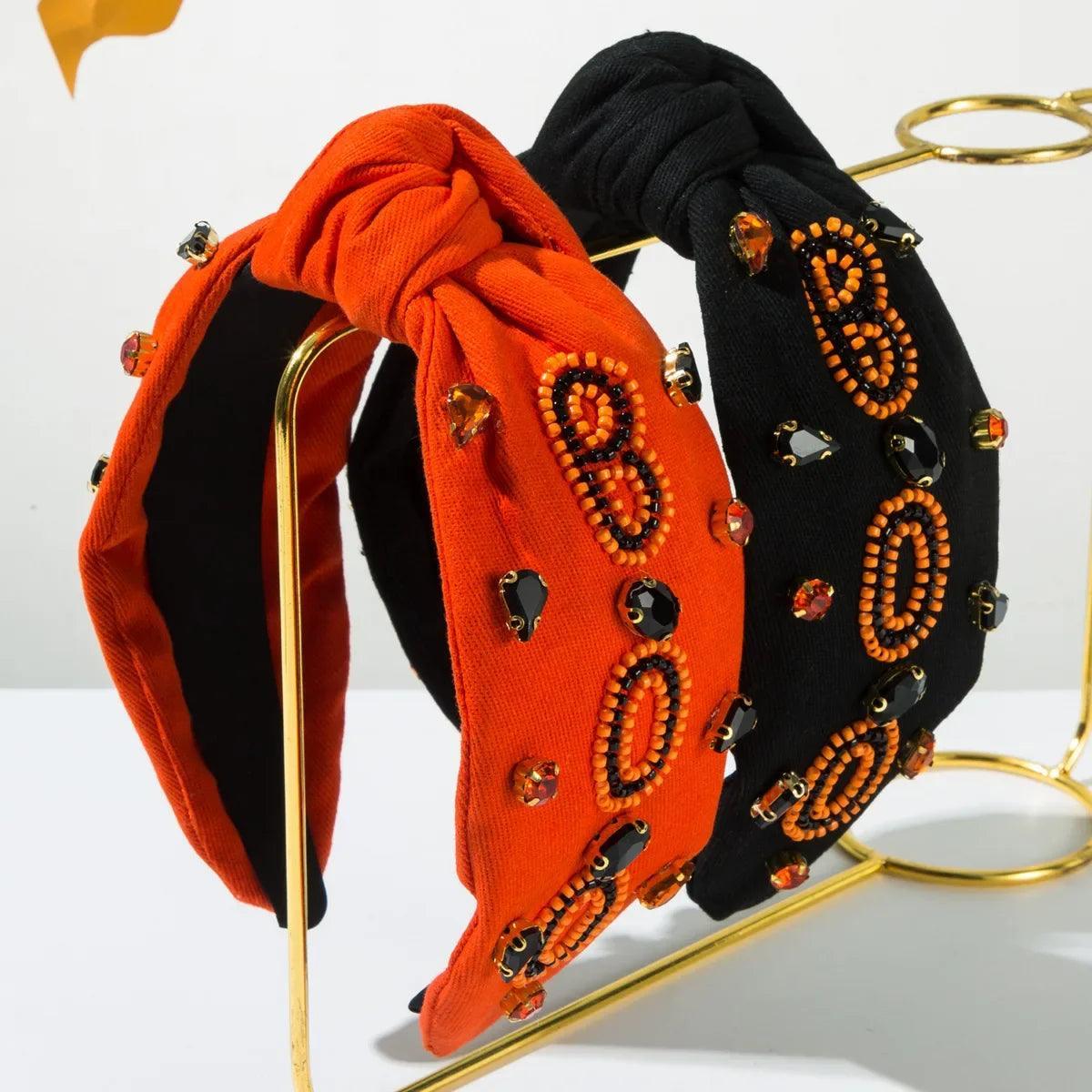 boo beaded headband - basil boutique