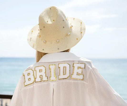 bride swimsuit cover up - basil boutique