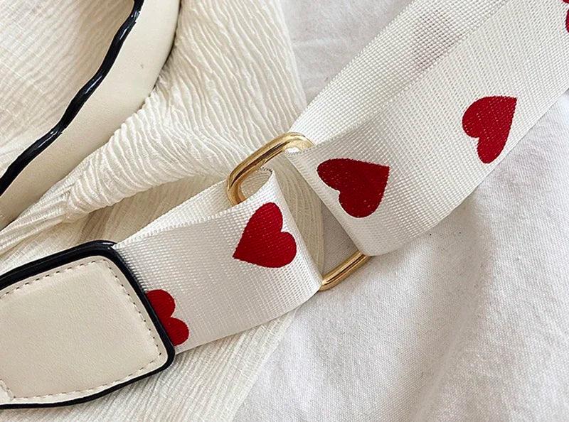 sweet heart crossbody bag