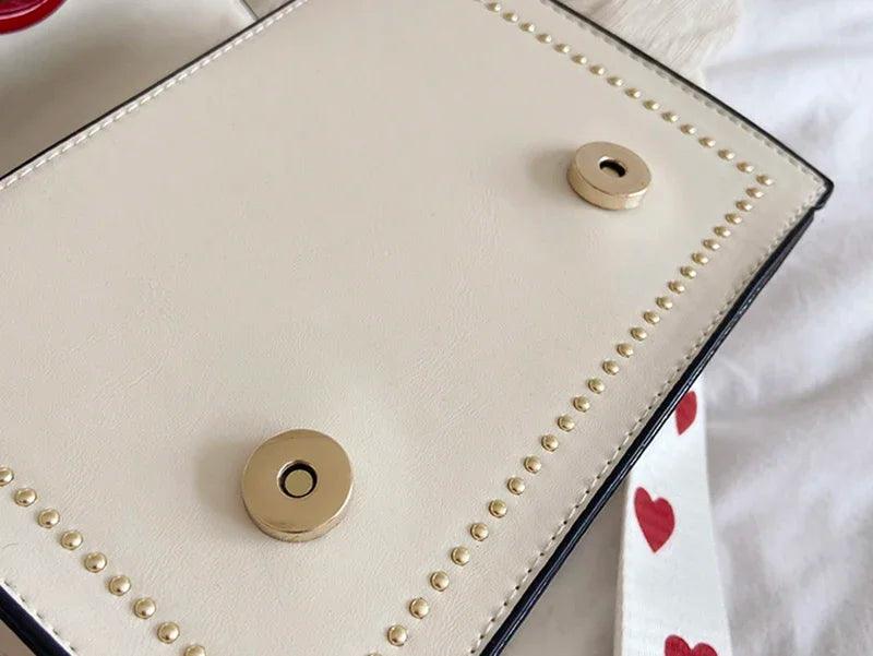 sweet heart crossbody bag