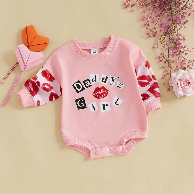 daddy's + mama's girl mean girls onesie