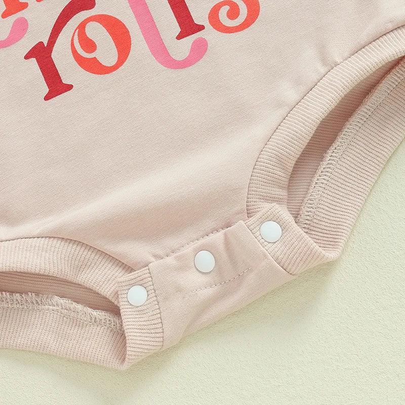 i'll bring the rolls onesie - basil boutique