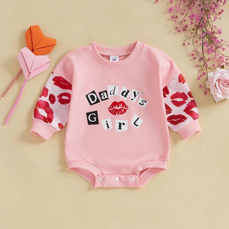daddy's + mama's girl mean girls onesie