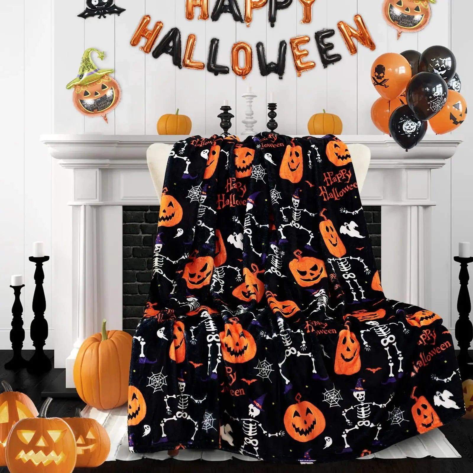 Cheap halloween blankets sale