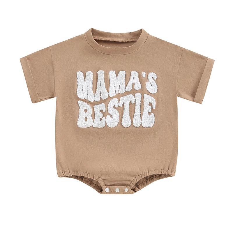 mama's bestie retro onesie - basil boutique