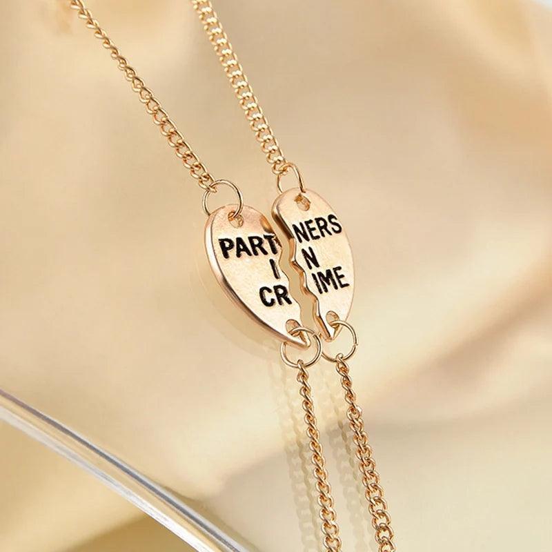 partners in crime split bracelet set - basil boutique