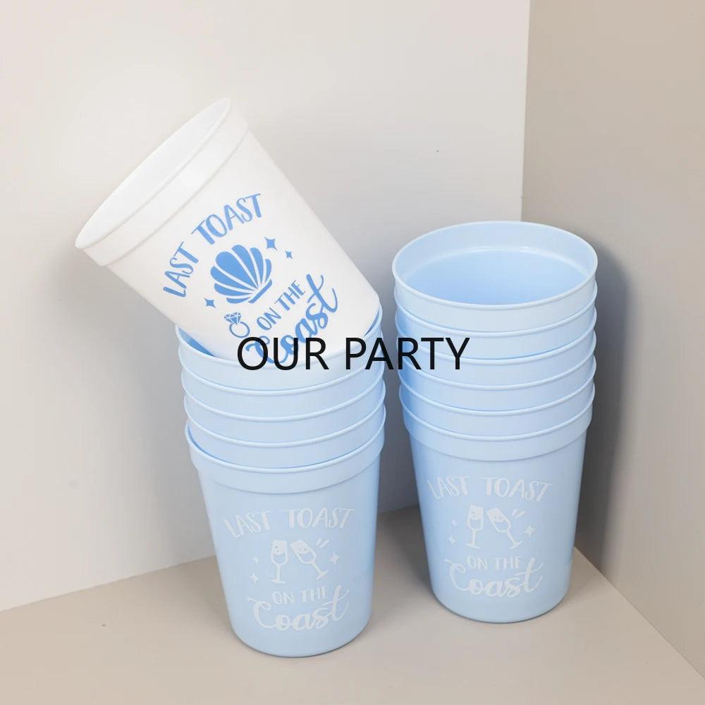 last toast on the coast party cups - basil boutique