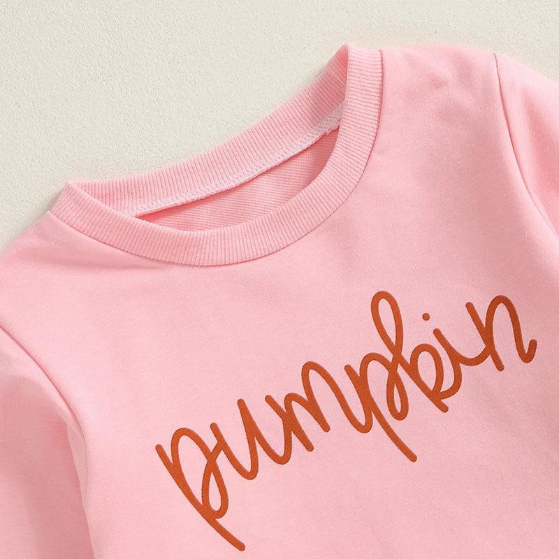 pumpkin tulle kids outfit - basil boutique