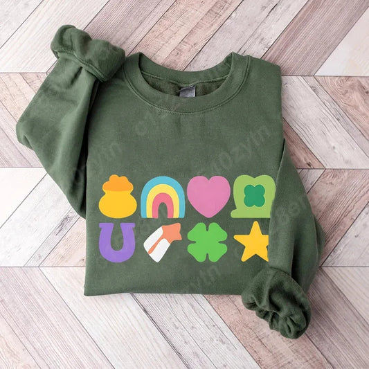 lucky charm crew sweatshirt