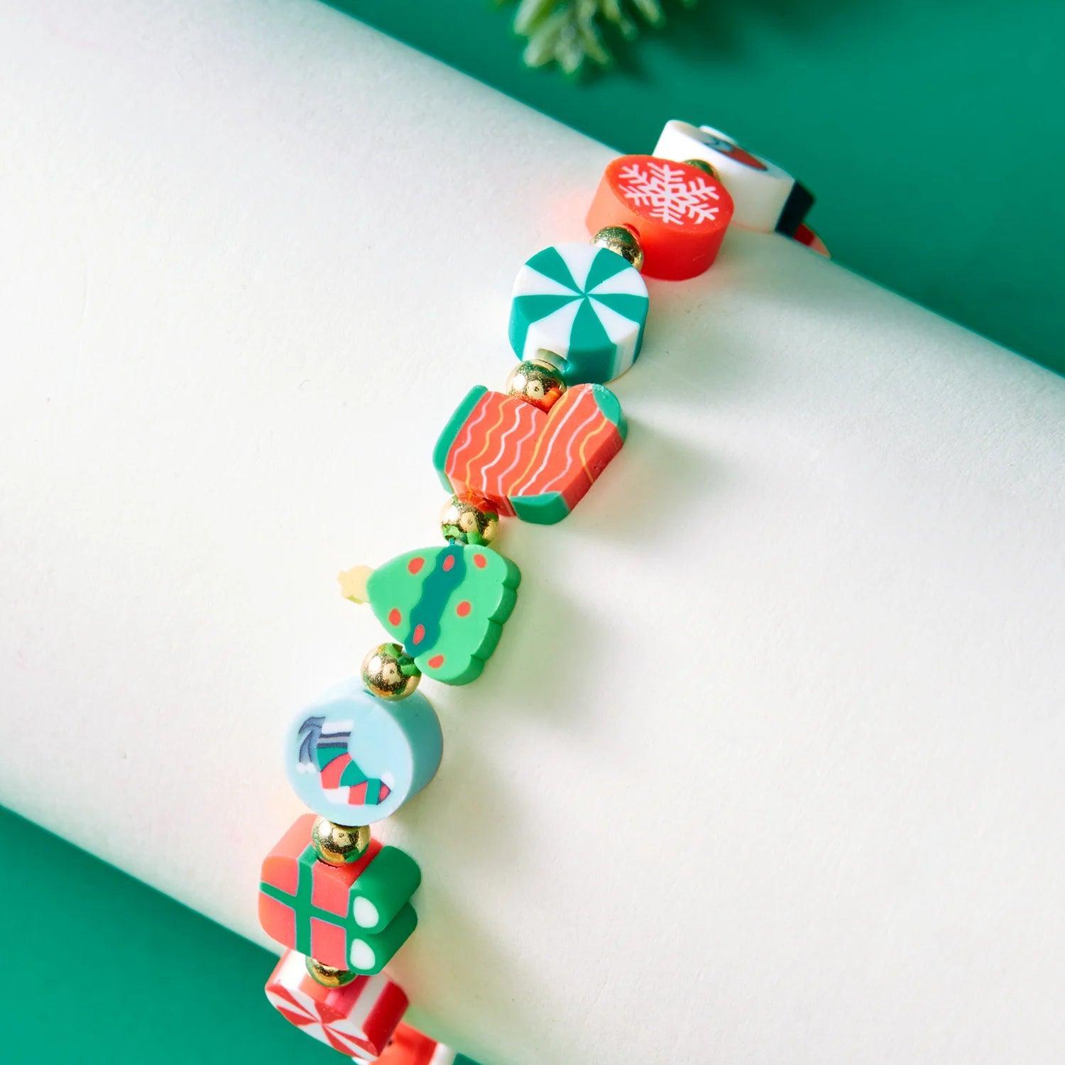 holiday cheer bracelets - basil boutique