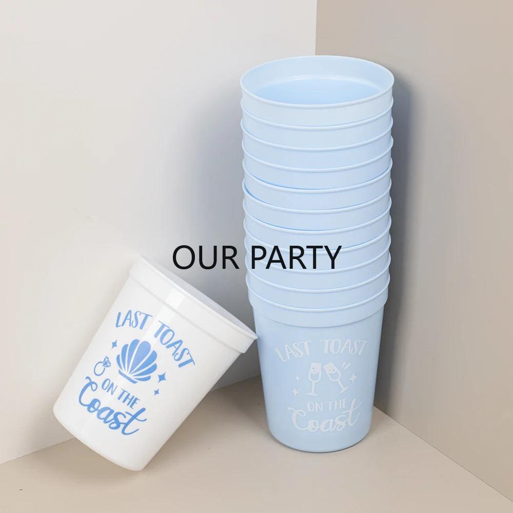 last toast on the coast party cups - basil boutique