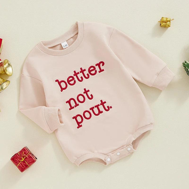 better not pout onesie - basil boutique