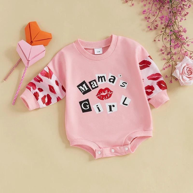 daddy's + mama's girl mean girls onesie