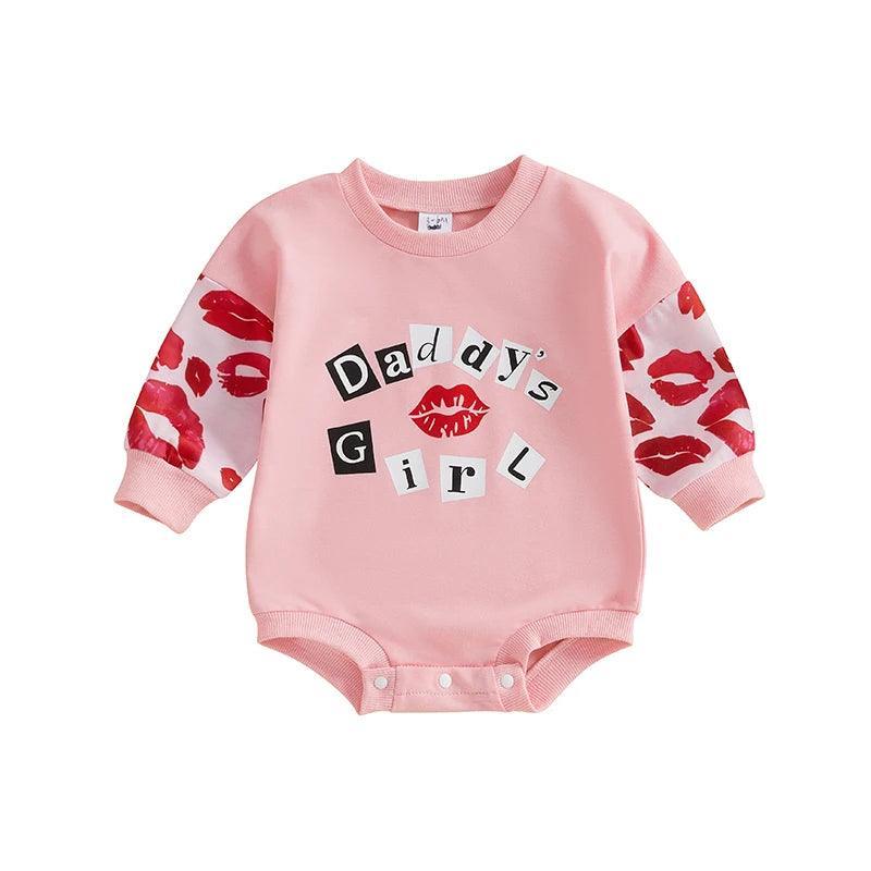 daddy's + mama's girl mean girls onesie