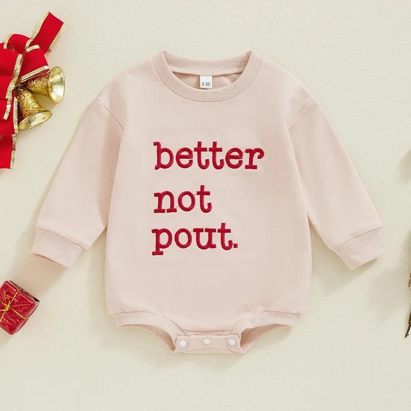 better not pout onesie - basil boutique