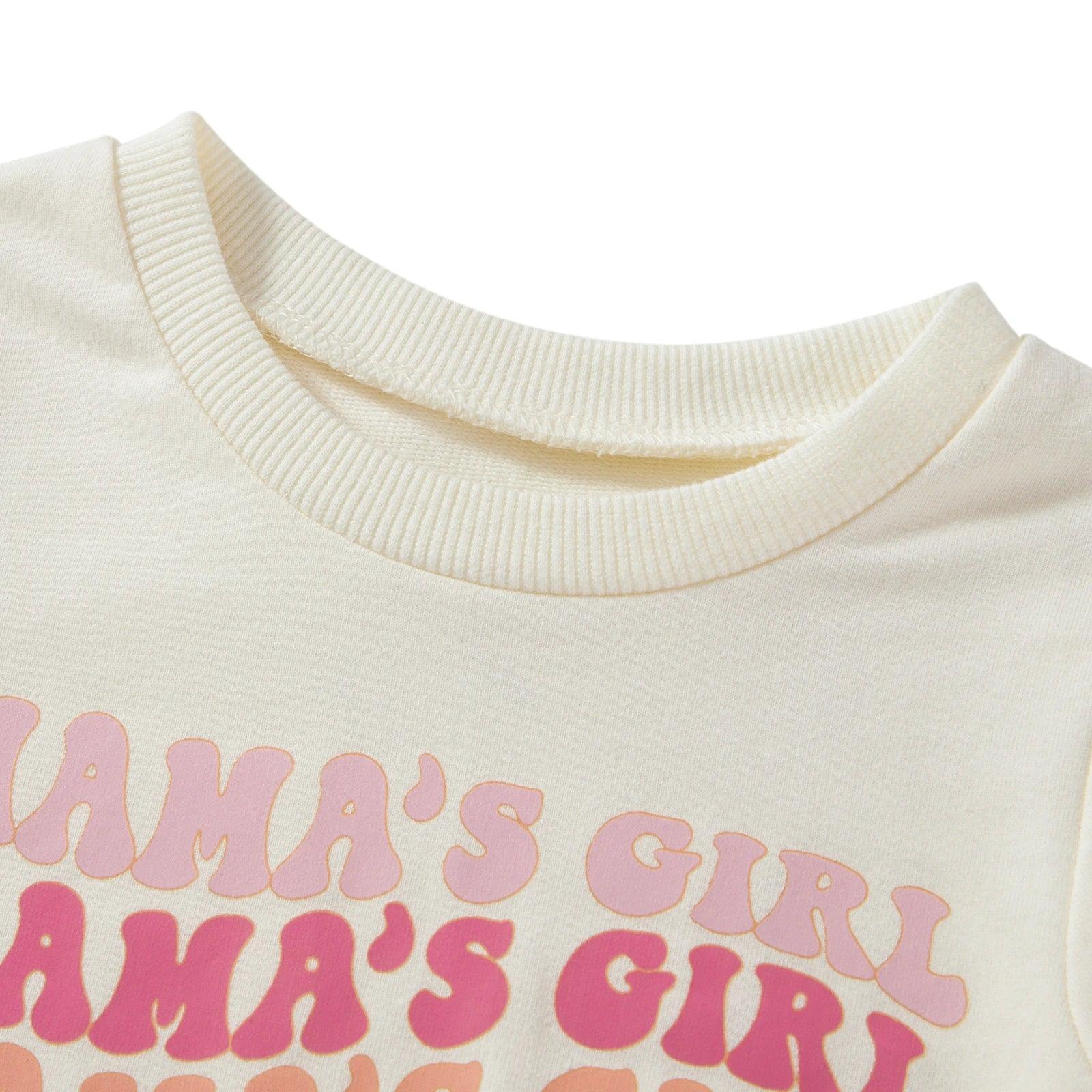 mama + mama's girl retro matching crew sweatshirts - basil boutique