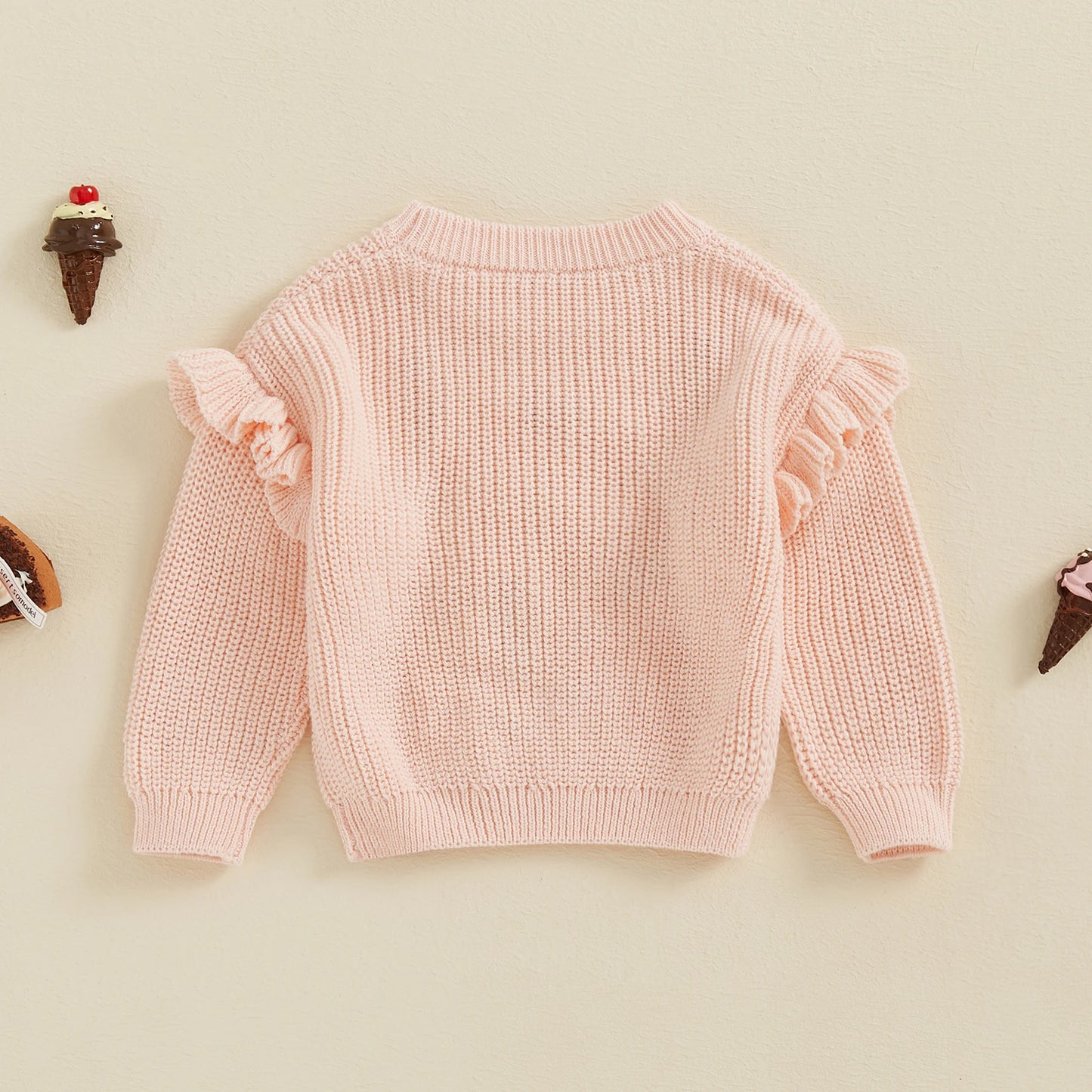sweet knit kids crew sweater