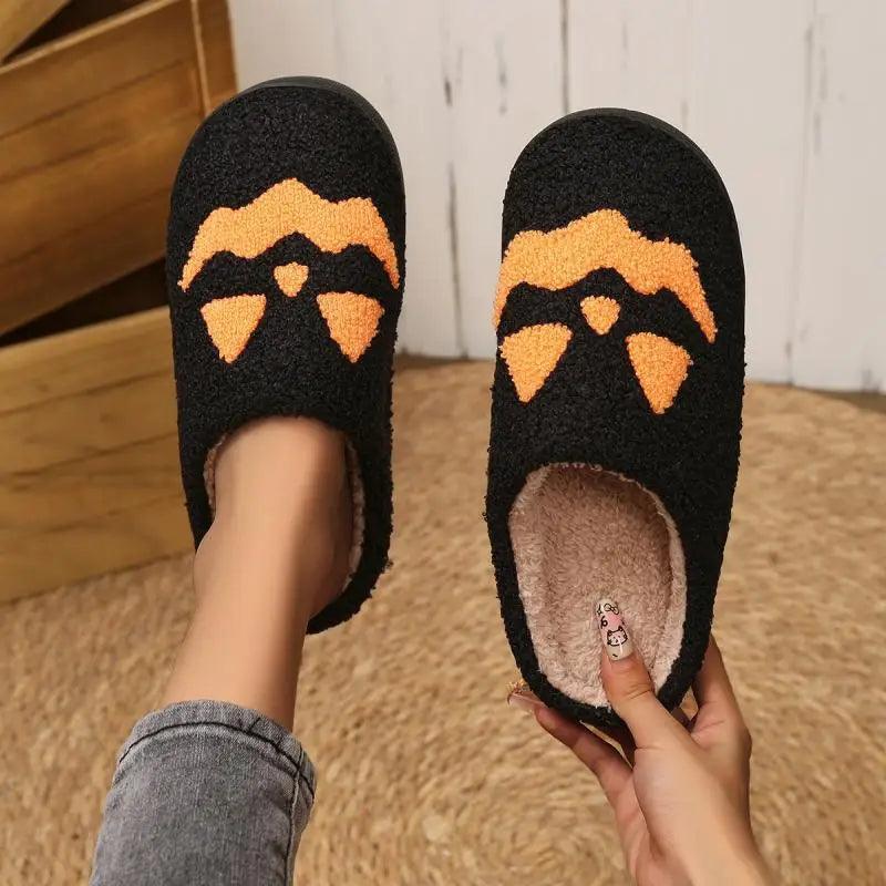 halloween slippers - basil boutique