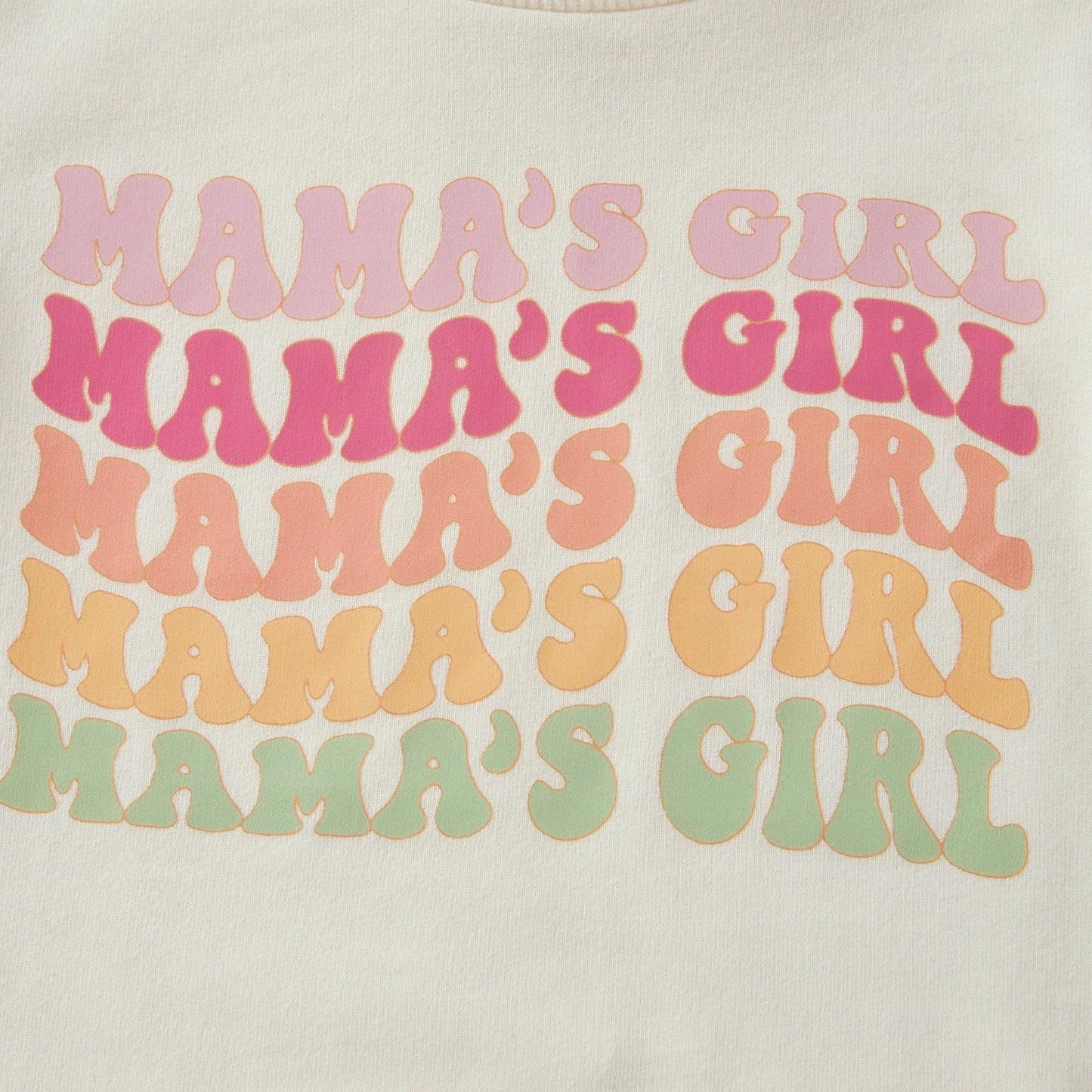 mama + mama's girl retro matching crew sweatshirts - basil boutique