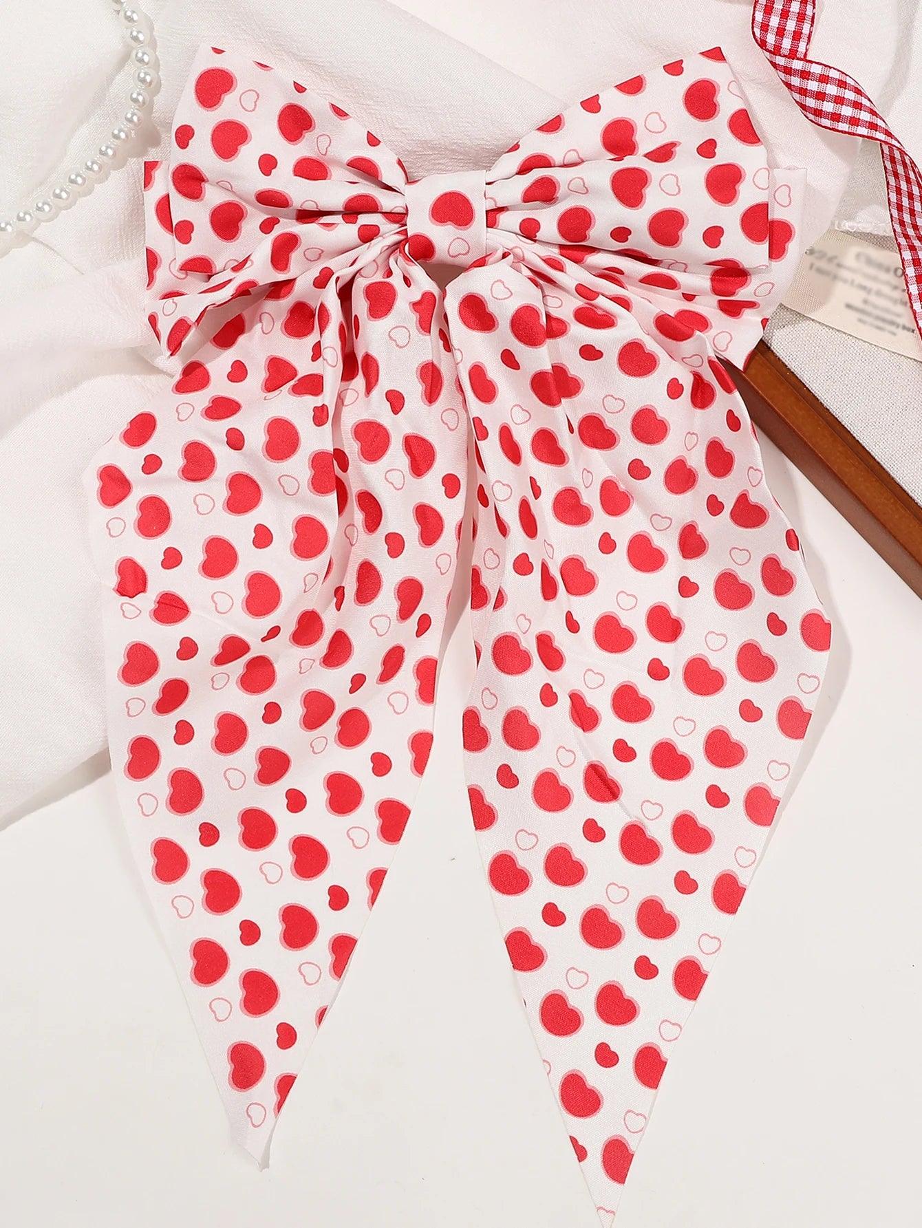 valentine’s day long tail bows