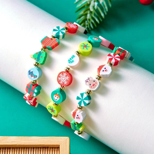 holiday cheer bracelets - basil boutique