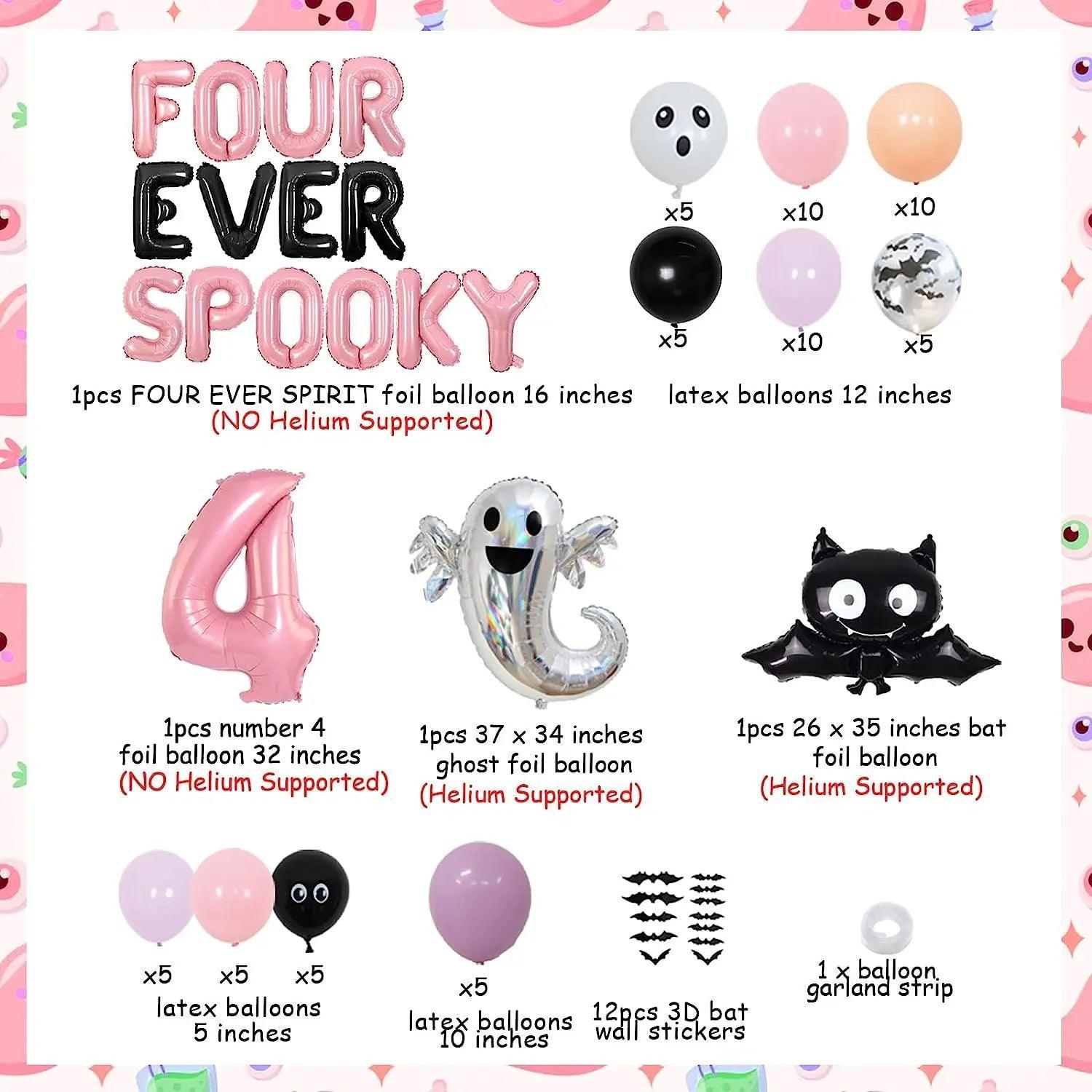 fourever spooky decoration set - basil boutique