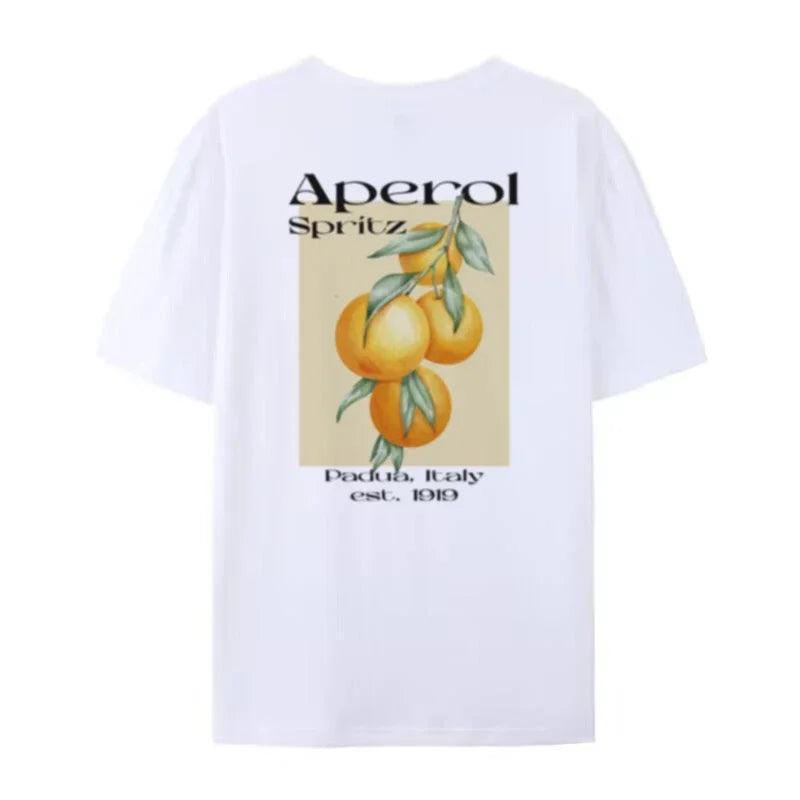 aperol spritz italy t-shirt - basil boutique