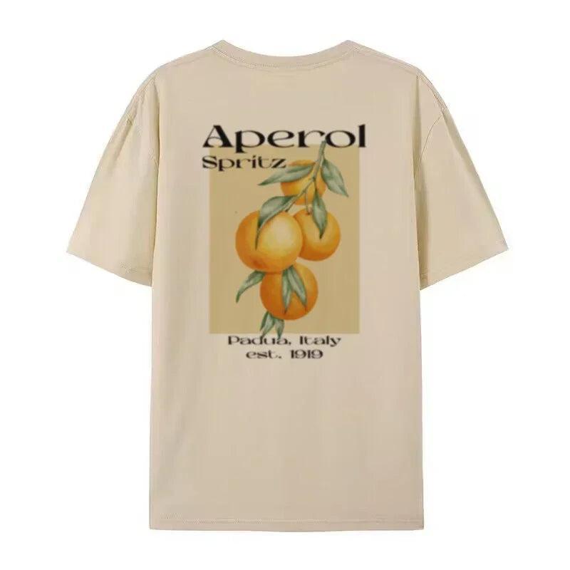 aperol spritz italy t-shirt - basil boutique