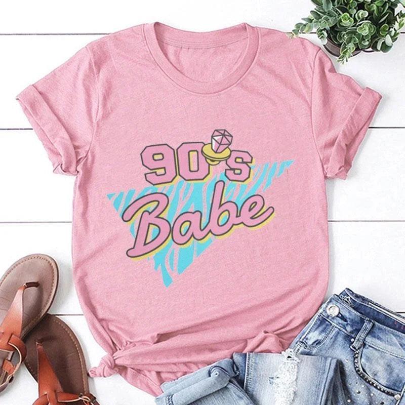 babe + bride 90's t-shirts - basil boutique