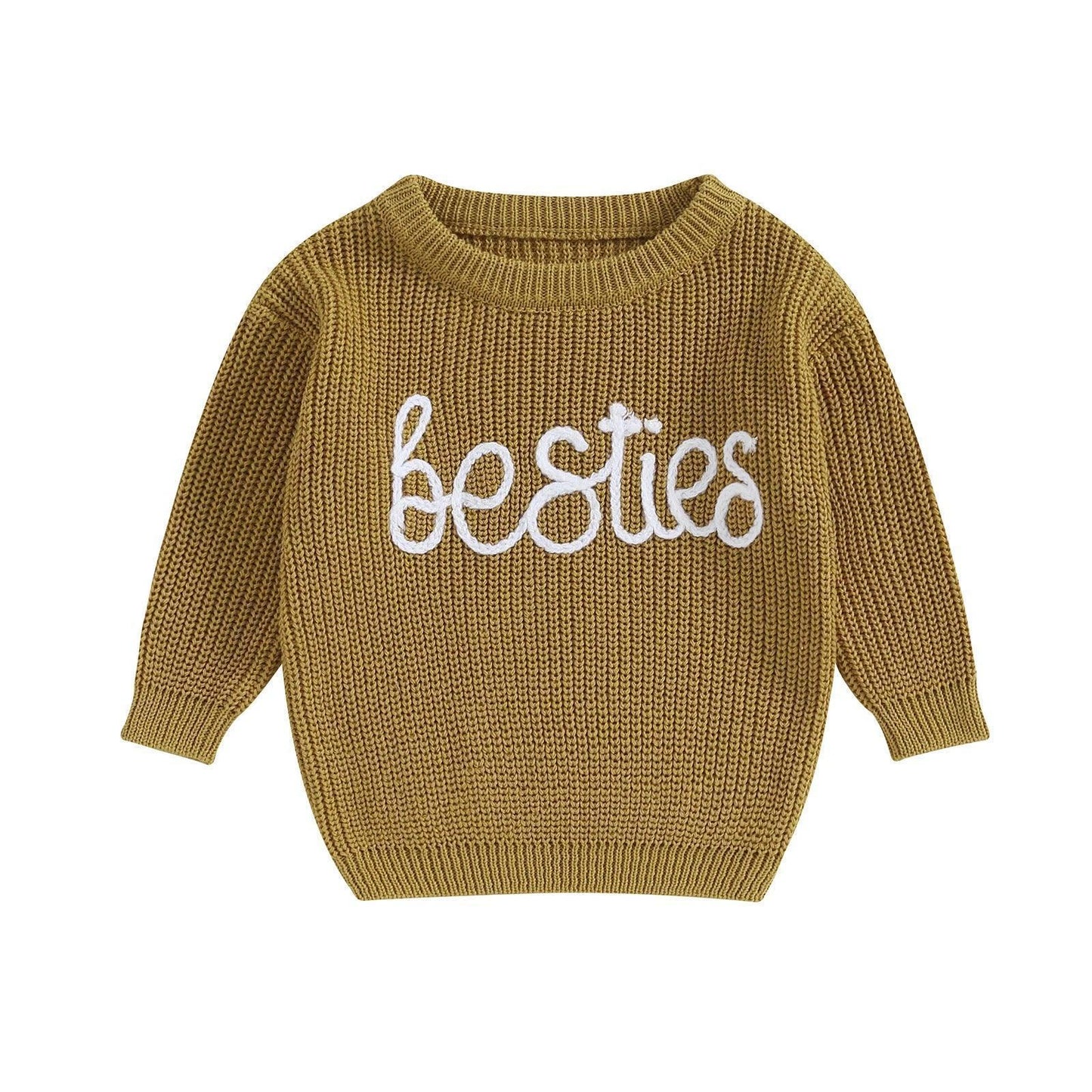 besties kids crew sweatshirt - basil boutique