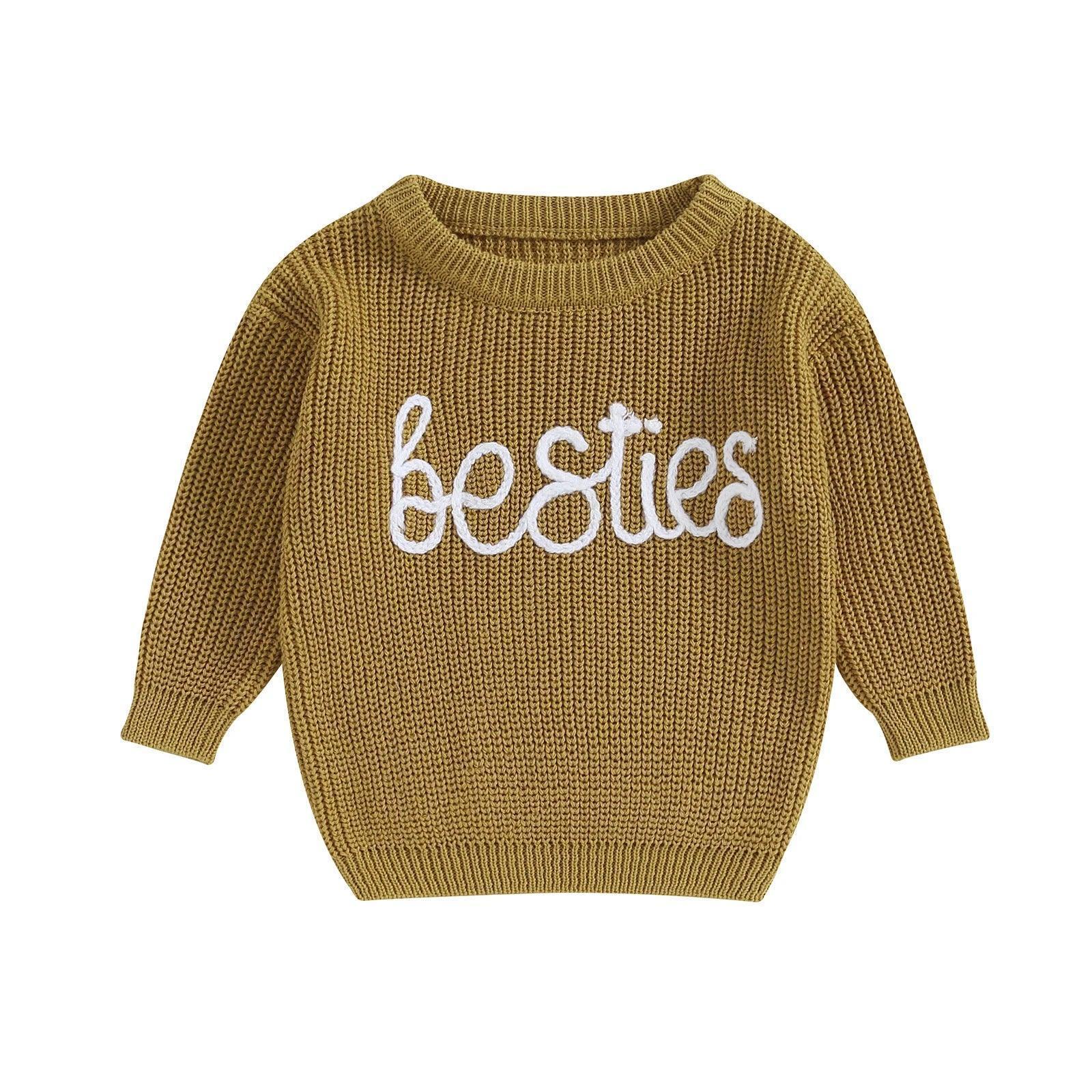 besties kids crew sweatshirt - basil boutique